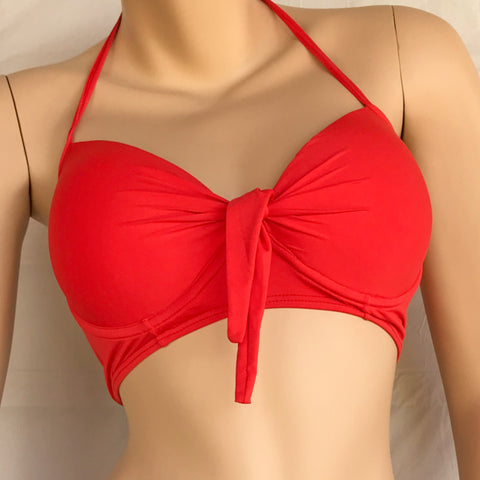 Touch of Sunshine Molded Cup Sliding Triangle Bikini Top