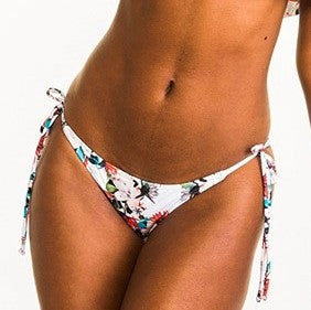 Palm Jewel Scrunch Bikini Bottom